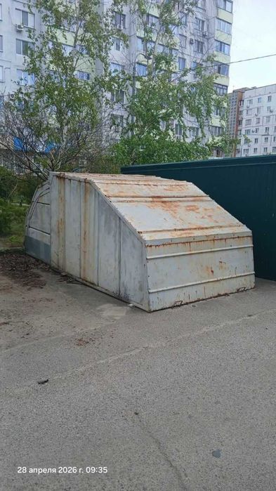 гараж металлический Ракушка без места