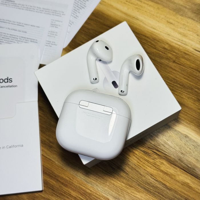 AirPods 4 ANC NOWE Słuchawki Bluetooth Redukcja Szumów - do iPhone