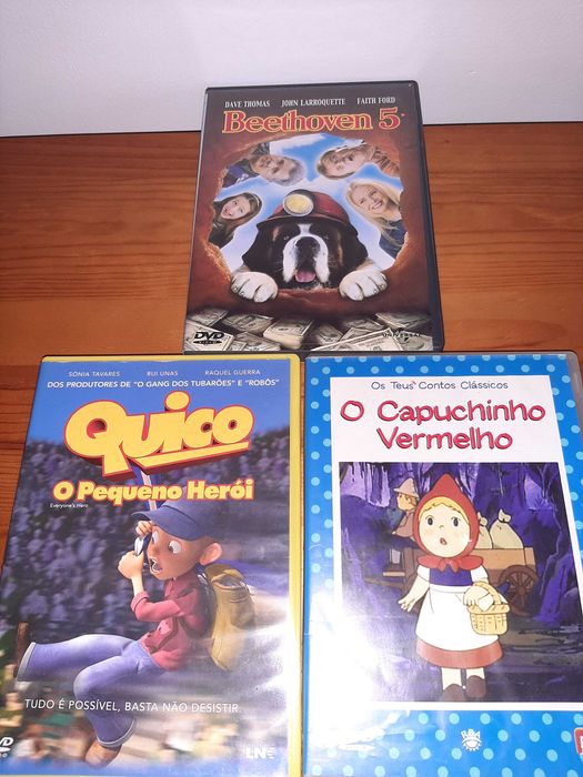 Conjunto de DVD's Desenhos Animados