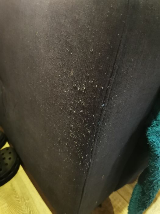 Sofá 3 lugares com chaise longue AZUL ESCURO