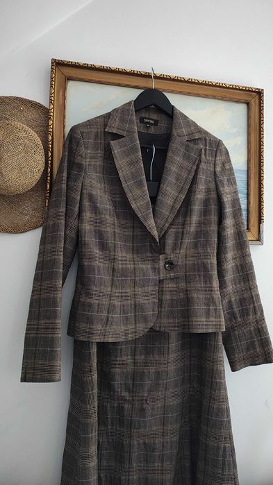 Garnitur damski żakiet i długa spódnica stan idealny