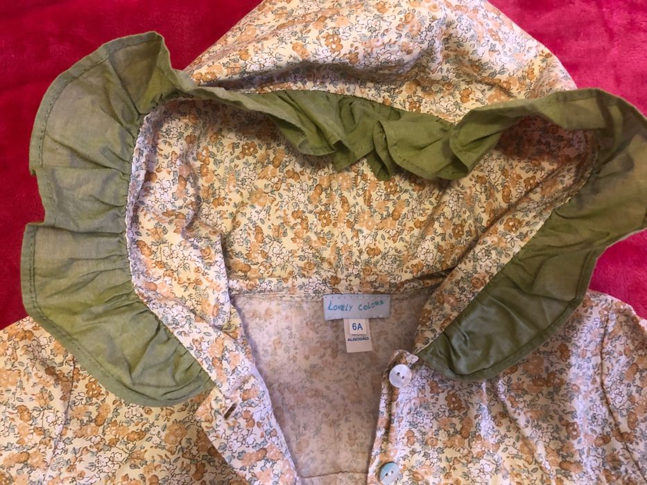 Túnicas e impermeável 6 ANOS