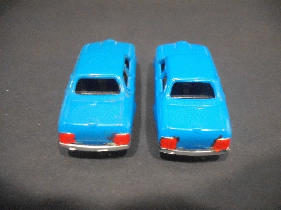 2 x BMW escala HO em plástico