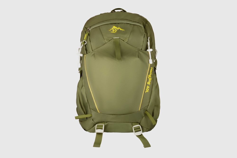 Plecak turystyczny 40L z pokrowcem ( ciemno zielony)