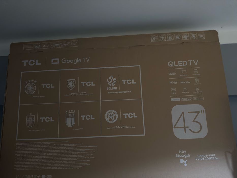 TV TCL 43P7K (QLED - 43'' - 4K Ultra HD - Smart Tv)