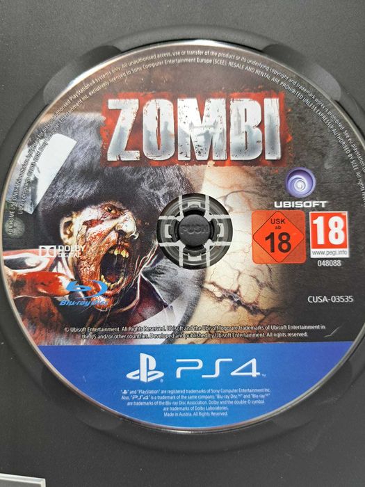 Gra Zombi  na Ps4