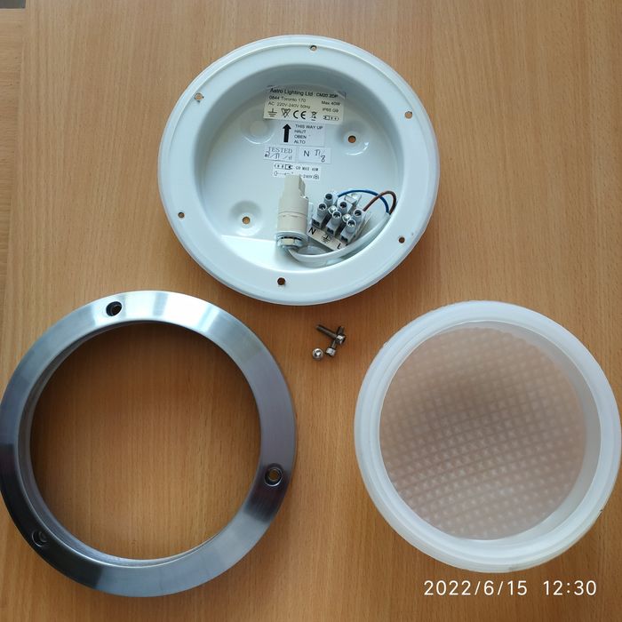 Потолочный/настенный светильник Astro 1039005 Toronto Classic 170