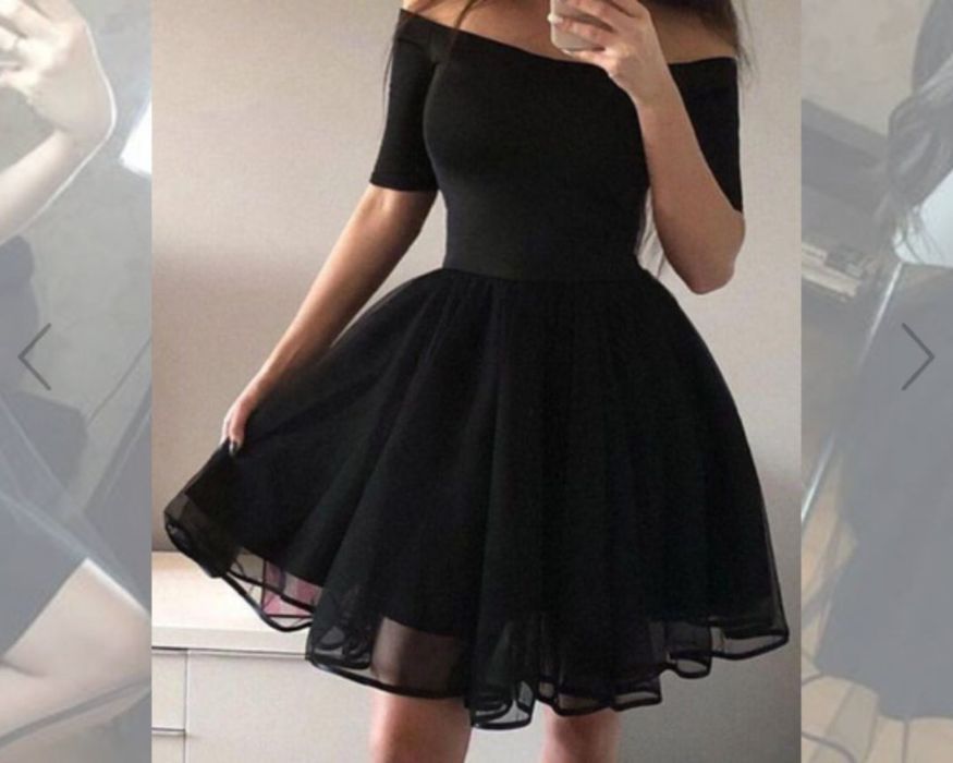 Sandbella czarna sukienka