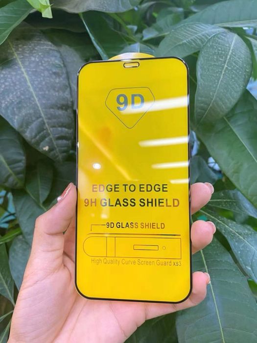 Захисне скло 9D iPhone 12/12 Pro Max | Закаленное стекло Айфон | Full Glue