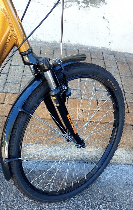Bicicleta deep roda 26 com suspensão/ 6 velocidades
