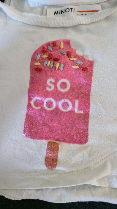 Letnie ubranka dla dziewczynki r. 74-80