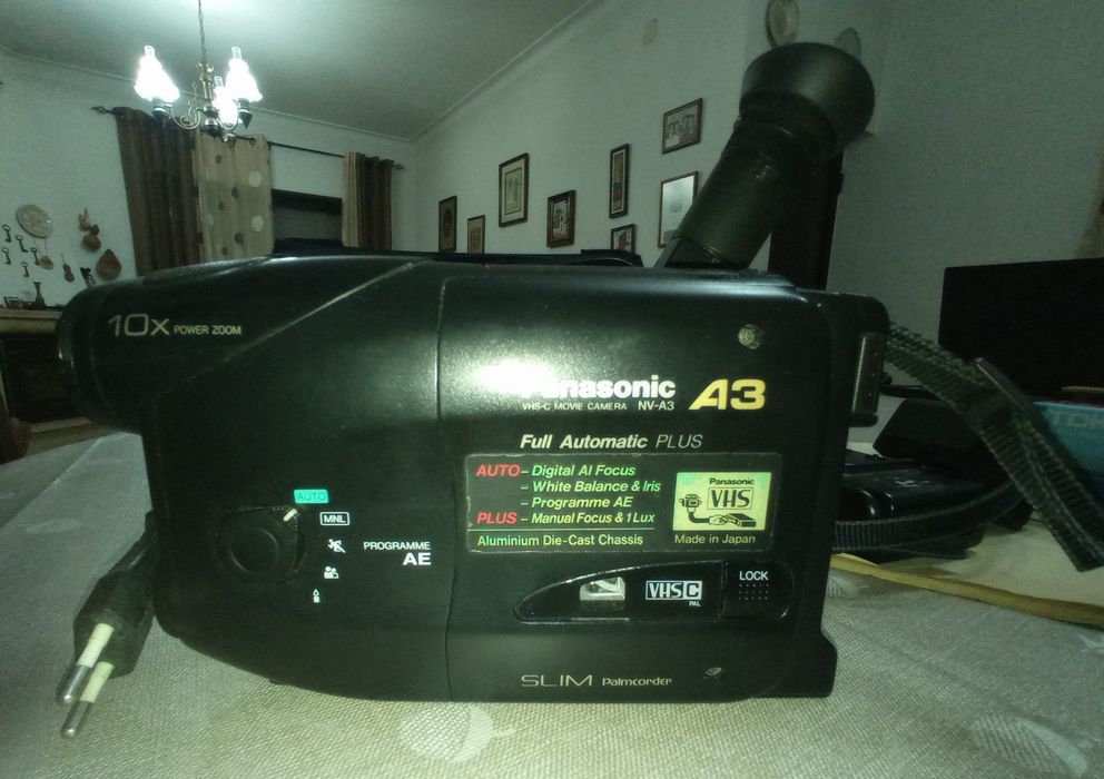 Máquina de filmar VHS