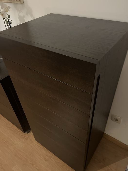 Aparador 8 gavetas wengue 119x58x47 KUKER