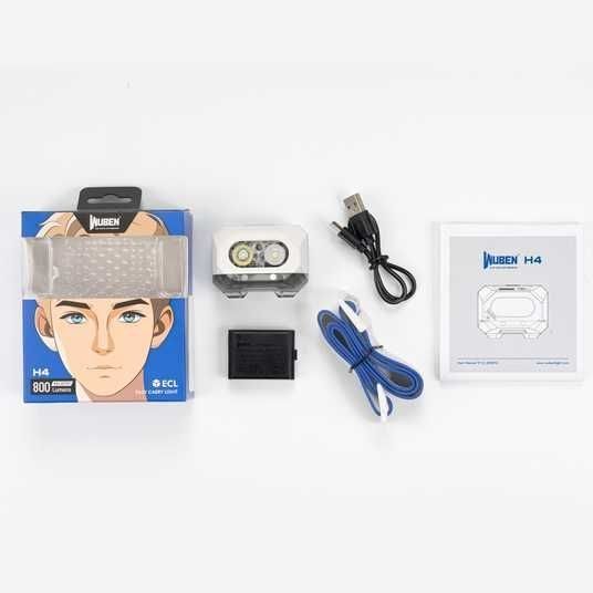 Налоьный фонарик Wuben h4