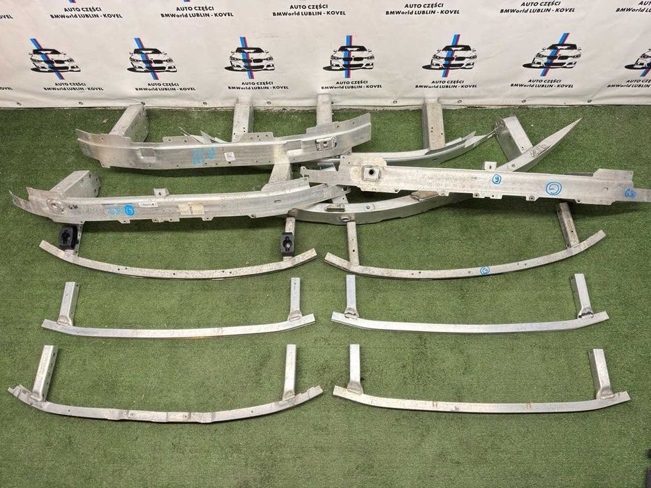 Підсилювач BMW G20 G30 G15 G11 G05 X5 G06 X6 G07 G24 G32 G12 G01 G02 G22 G26 G31 G15 G16 G12 усилитель переднього бампера верхній нижній рест дорест