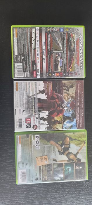 Dragon age 2/Tomb raider legend/Race pro Xbox 360