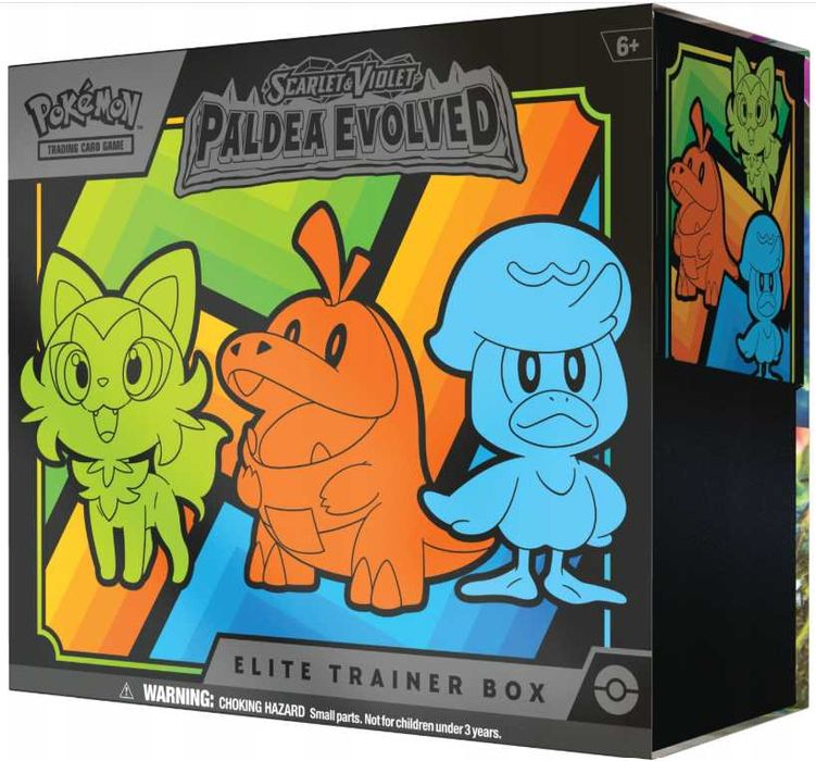 Pokemon TCG: Scarlet&Violet Paldea Evolved Elite Trainer Box Nowy Eng