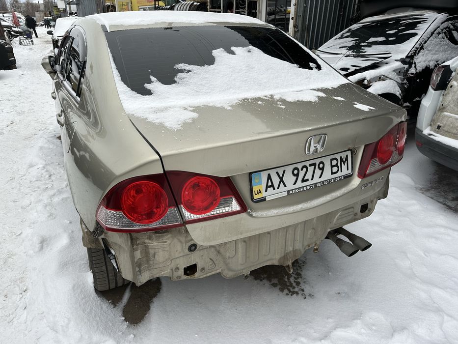 Хонда Сивик после  ДТП на ходу