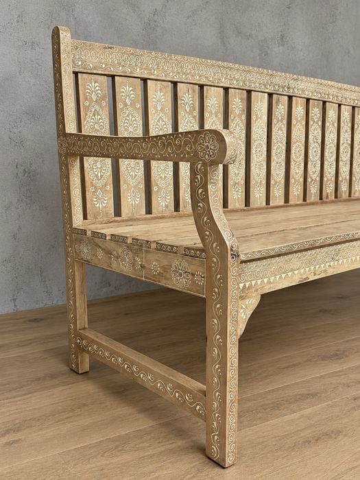 canapé sofá poltrona daybed banco cadeira oriental indiano rustico