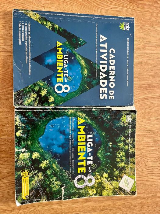 Manual e caderno de atividades ciencias liga te ao ambiente 8 ano