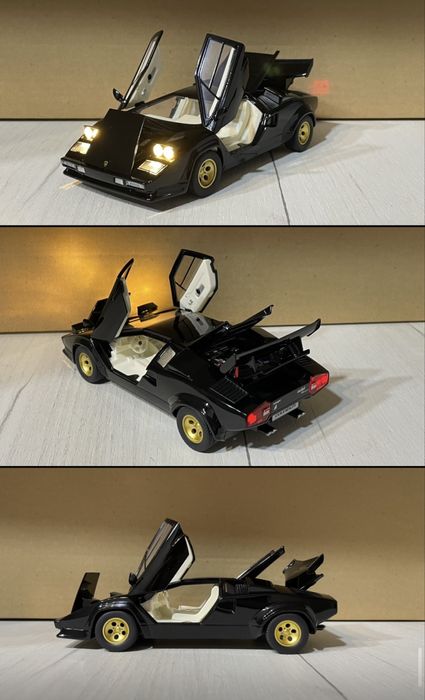 Нова модель Lamborghini Countach 1:24 металева колекційна модель авто