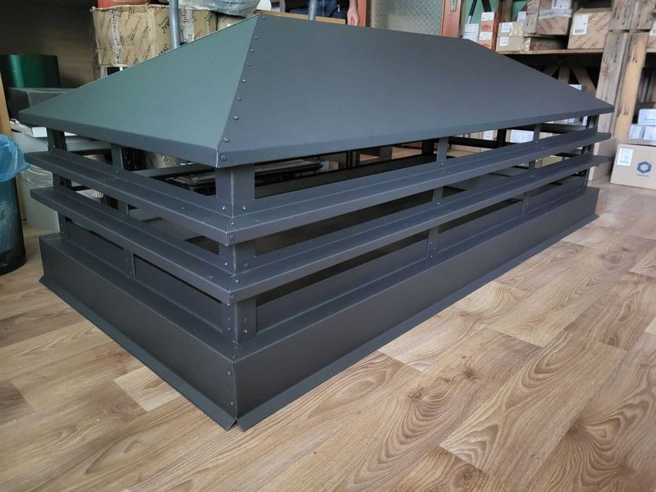 Накривка димоходу жалюзі Флюгарка на трубу Ковпак димаря