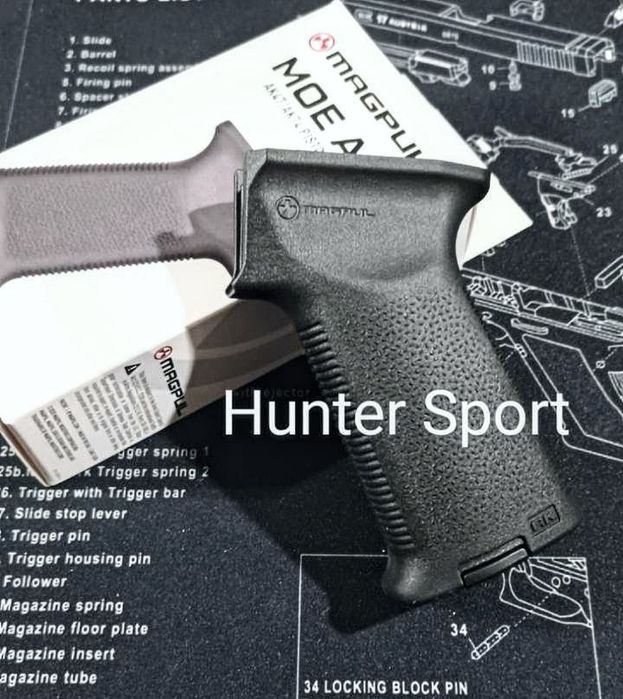 Руків'я Magpul пістолетне, рукоятка пістолетна для АК-74/47 АКМ на АКСУ обвіс тюнінг Оригінал