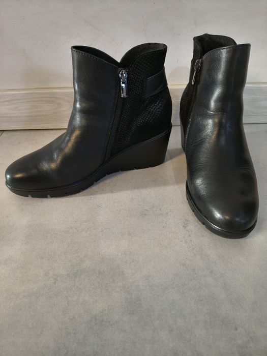 Buty botki damskie czarne Lasocki rozmiar 37