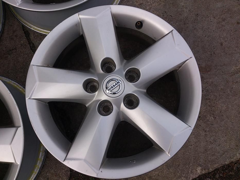 Alufelgi 16 Nissan Juke XTrail Qashqai Primera P12 Leaf Maxima 5x114,3