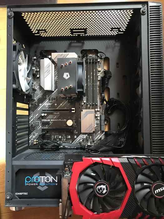 ПК або по деталях AMD Ryzen 5 3600/ASUS PRIME B550/480G Kingston-NEW/2*8G -3200Mhz/RTX 3050-8G/850Wt