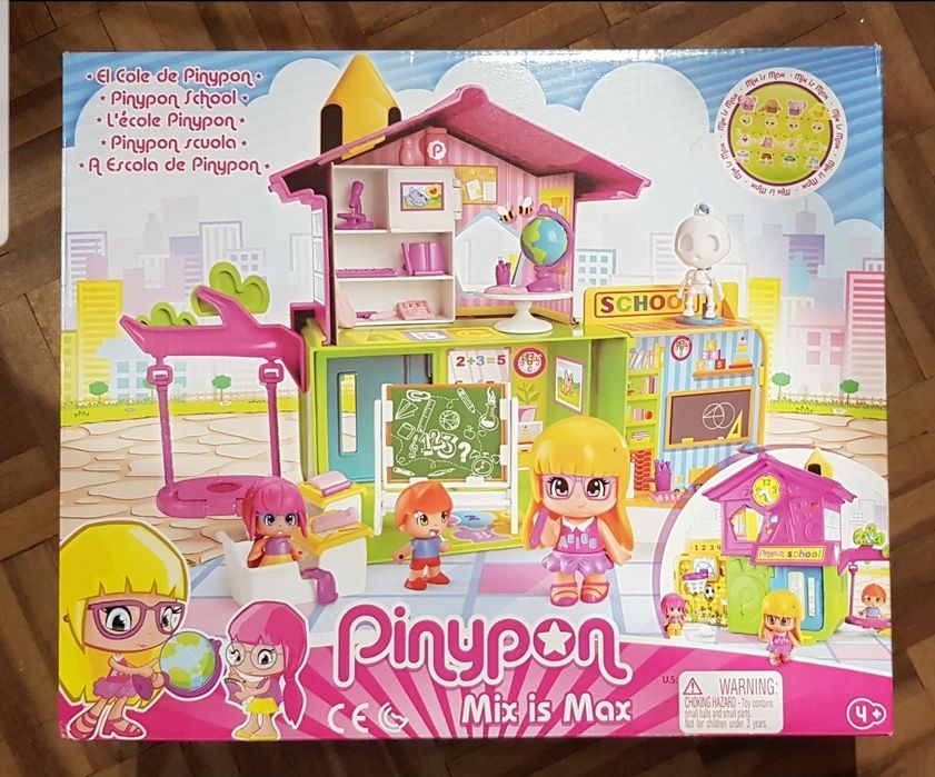 Casa Pinypon com acessórios
