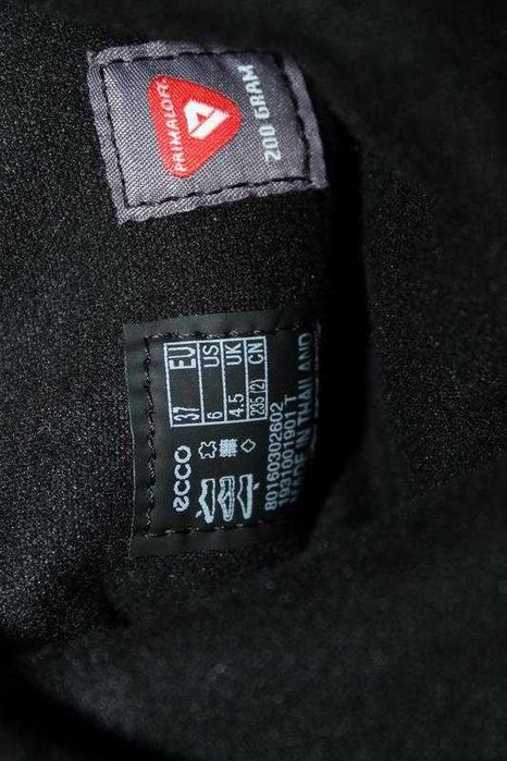 Зимові водонепроникні чоботи Ecco Gydromax Primaloft 37 розмір