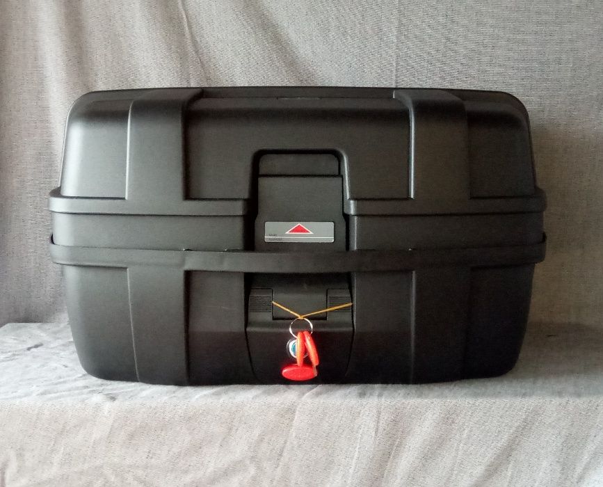 Top Case 2 capacetes encosto mota Mala Bagageira grande moto