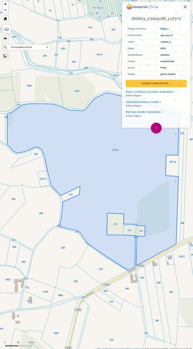 Działka rolno-inwestycyjna 28ha