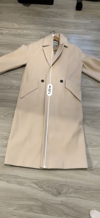 Płaszcz z wełny gratis szal z wełny