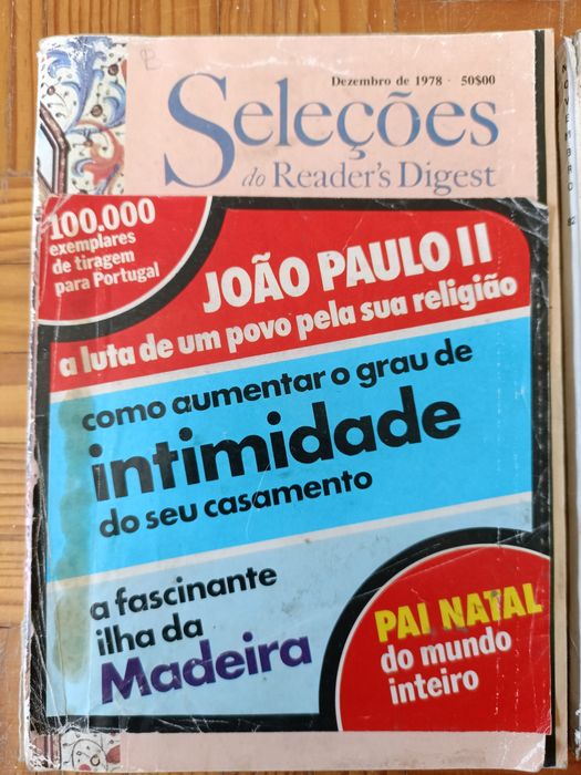 Revistas Seleções de Readers Digest