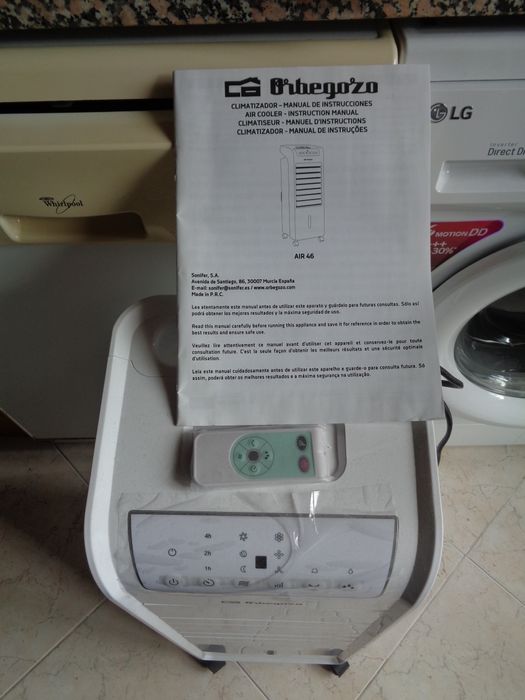 Climatizador Evaporativo Orbegozo