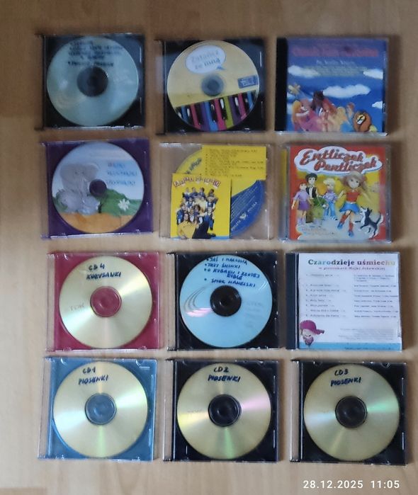 Płytki CD-R używane  muzyka
