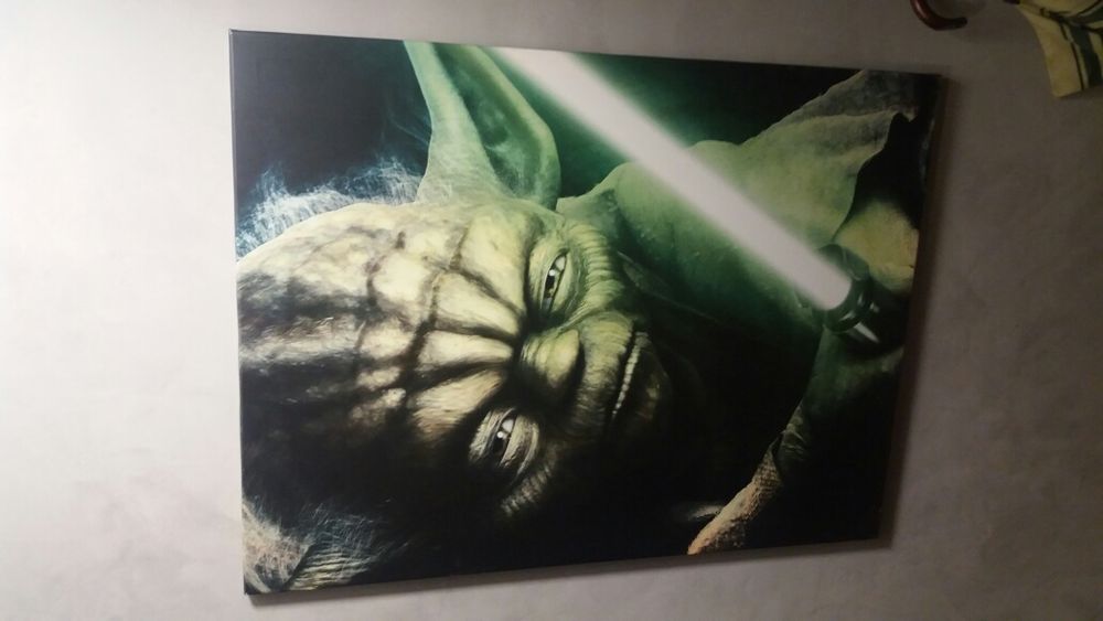 YODA - obraz ,nadruk na płótnie