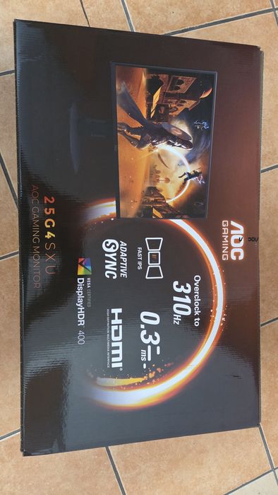 Monitor AOC 25G4SXU Nowy Gamingowy