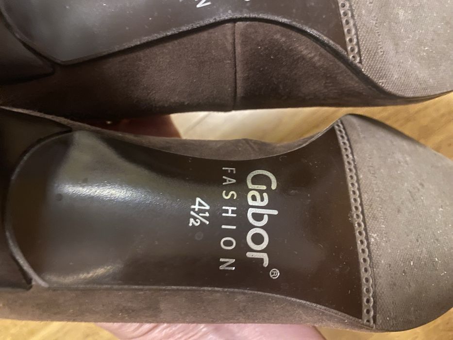 Zamszowe buty damskie Gsbor 4,5