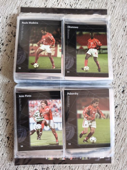 Caderneta Photocards POR SPO BEN