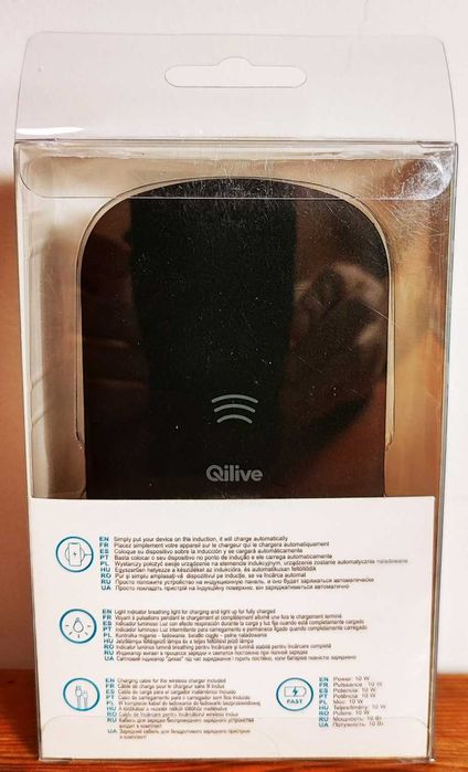 Carregador Indução Qilive Sem Fios 10w/Bt