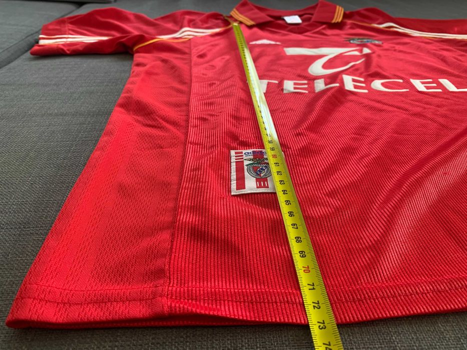 Camisola Oficial Benfica Adidas Telecel 1998, 1999