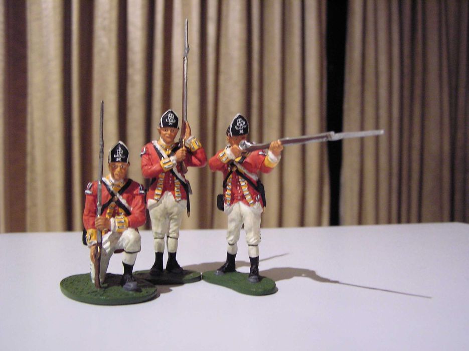 Soldadinhos BRITAINS - Ingleses guerra independência americana