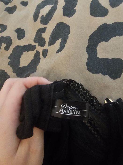 Czarny biustonosz Marlyn