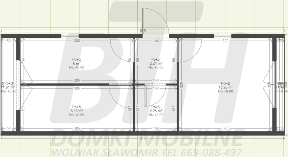 Domek Mobilny Stodoła Całoroczny / Letniskowy 35m² na Zgłoszenie