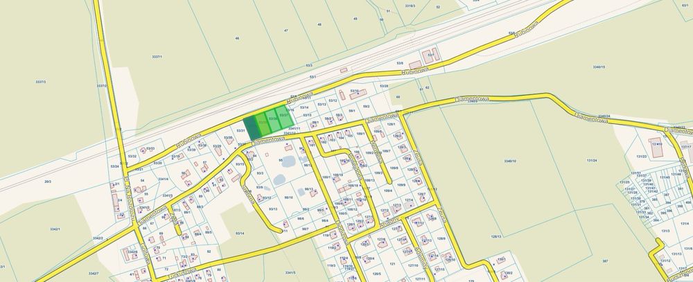 Działka budowlana w Naterkach z Warunkami (WZ) i Pozwoleniem na budowę