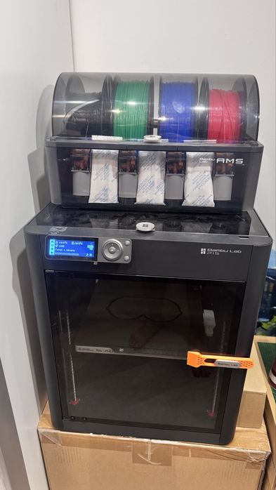 Drukarka 3D Bambu Lab P1S Combo (z AMS) – Tylko 360h pracy! Gwarancja