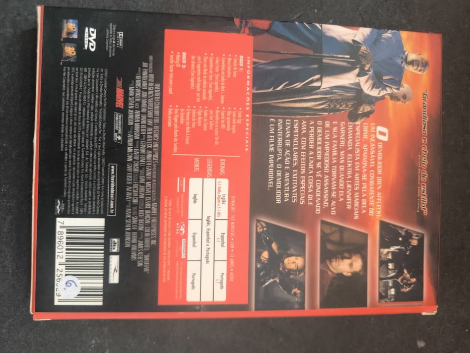 DVD Duplo Edição Especial - Demolidor
Edição especial em DVD duplo do fi